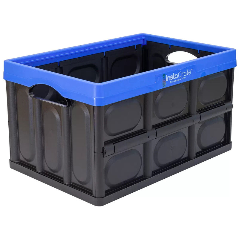 Instacrate Storage Crate Blue 2 x 46L