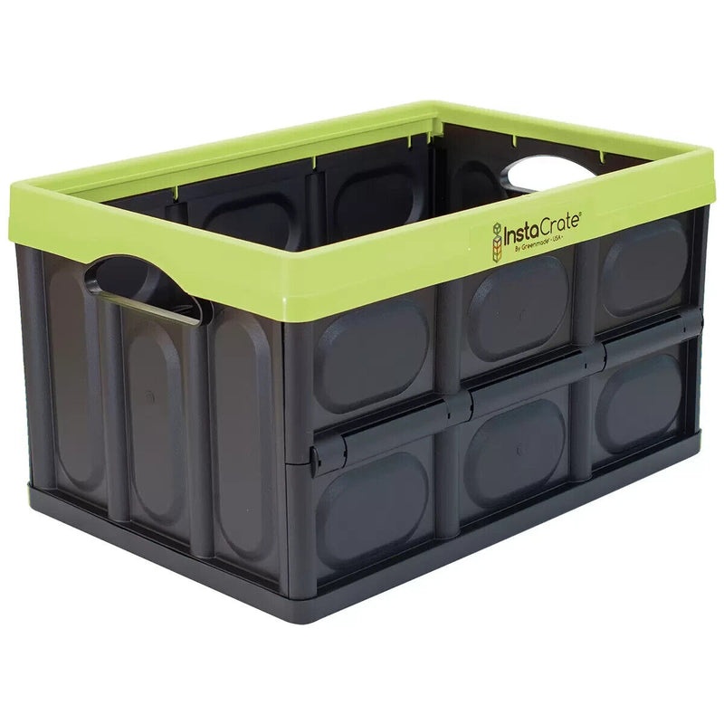 Instacrate Storage Crate Green 2 x 46L