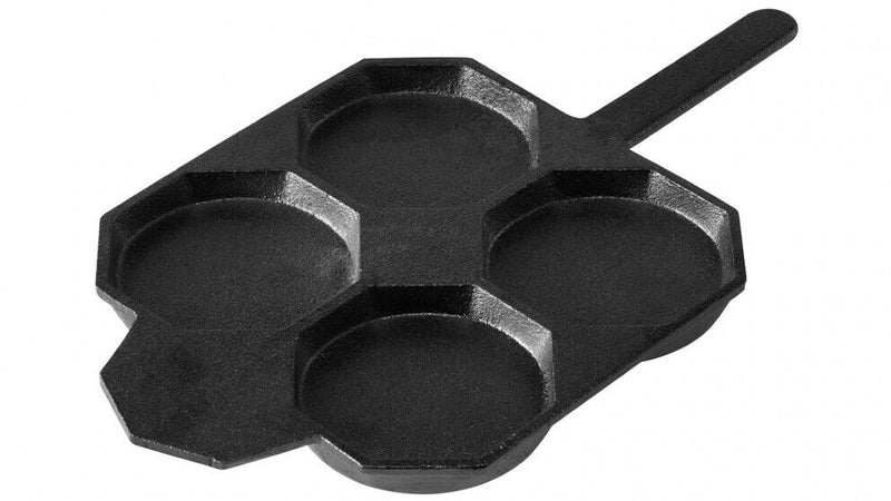 Mommy's Pot 23cm Cast-Iron Traditional Egg Pan Non-Stick Pre-Seasoned