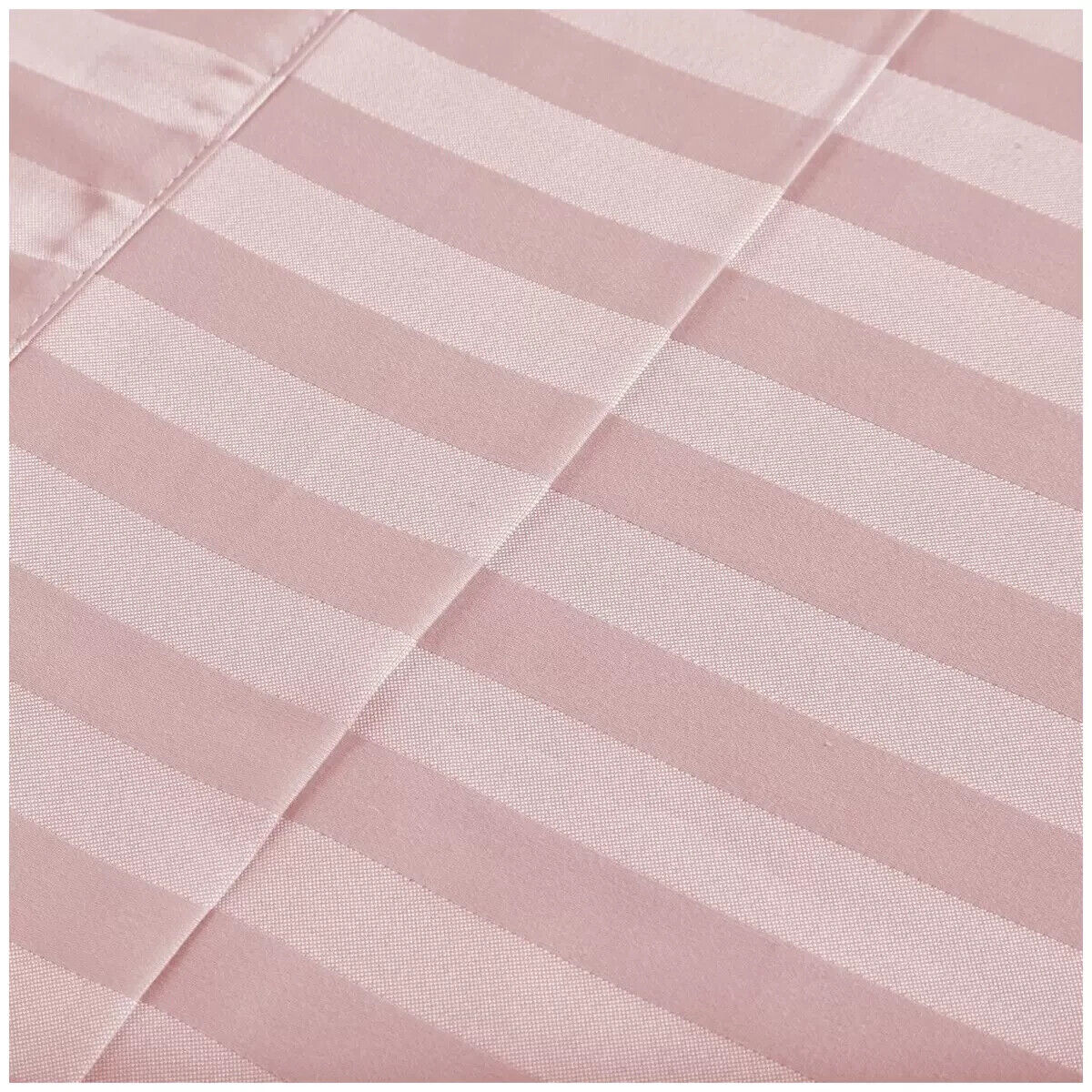 Royal Comfort 1200 Thread count Damask Stripe Sheet Set Queen Blush