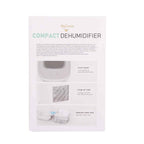 MyGenie Compact Dehumidifier LED Lights 1 Litre Portable Stylish Design White