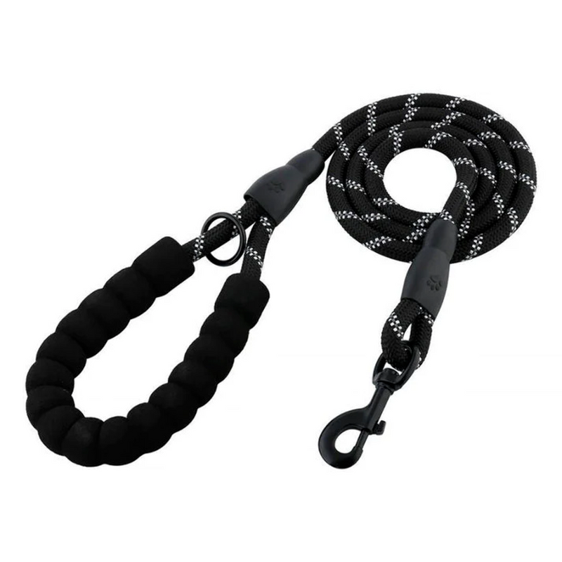 Fur King Ultimate 1.5 Metre Dog Lead - Black