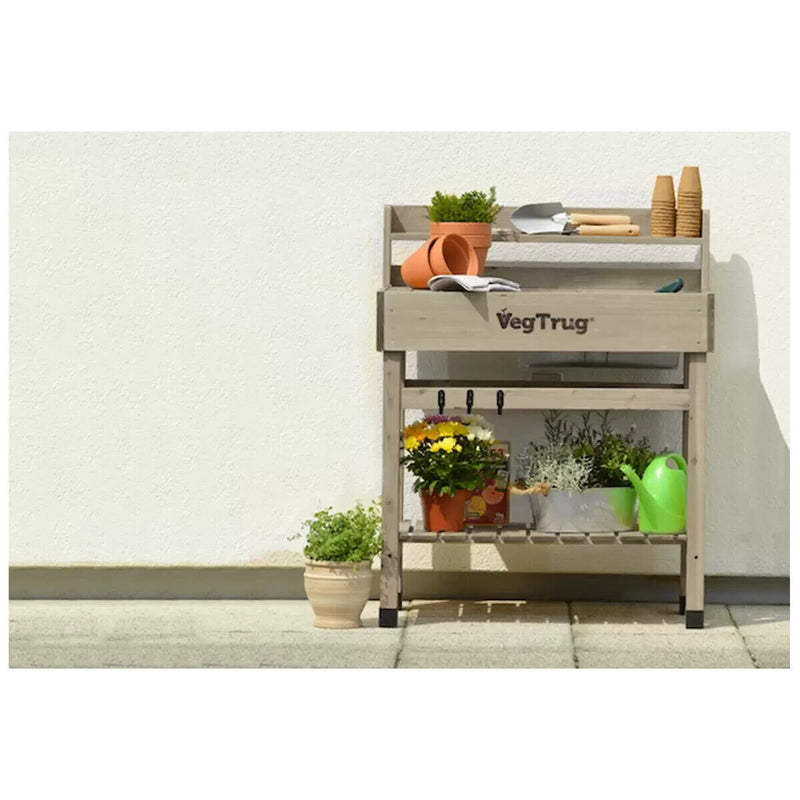 Takasho VegTrug Potting Table Grey