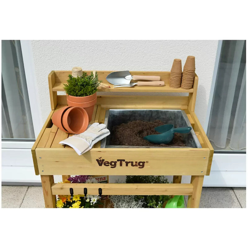Takasho VegTrug Potting Table Natural