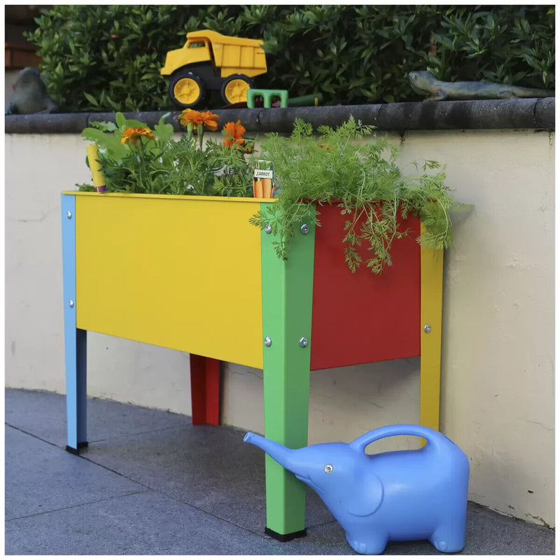 Greenlife Kids Raised Garden Planter Twin Pack 60 x 30 x 45cm