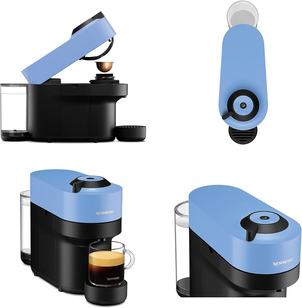 Vertuo Pop Capsule Coffee Machine Pacific Blue