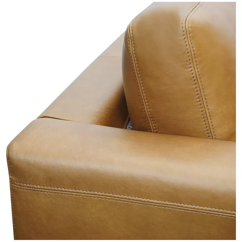 Moran Toronto 1 Seater Leather Chair Brown