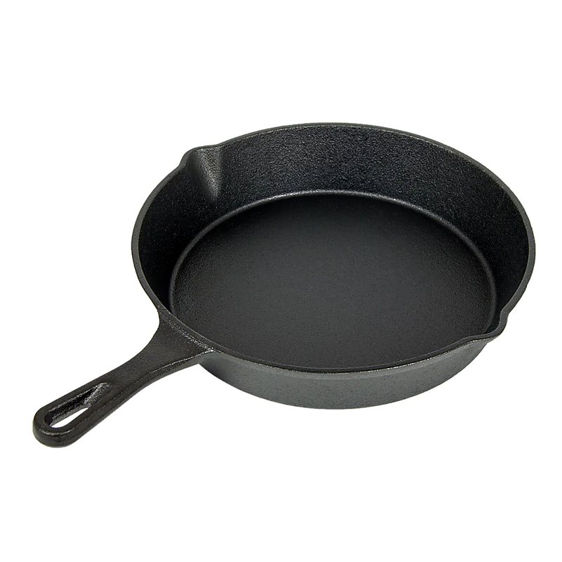 Pre Seasoned Cast Iron Skillet Fry Pan Set 3 Pcs Frying Pan Set