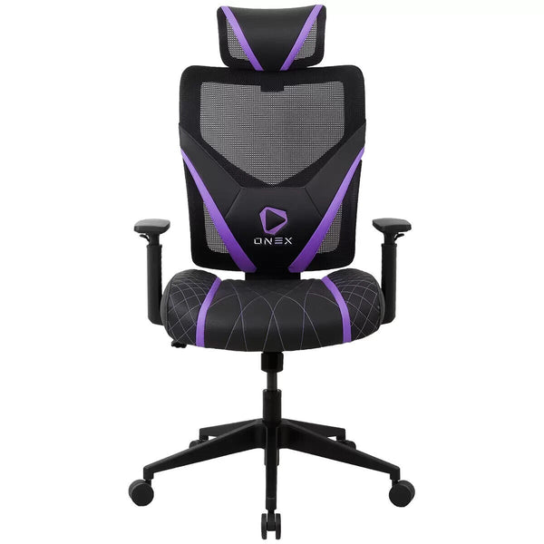 ONEX GE300 Breathable Ergonomic Gaming Chair Black Violet