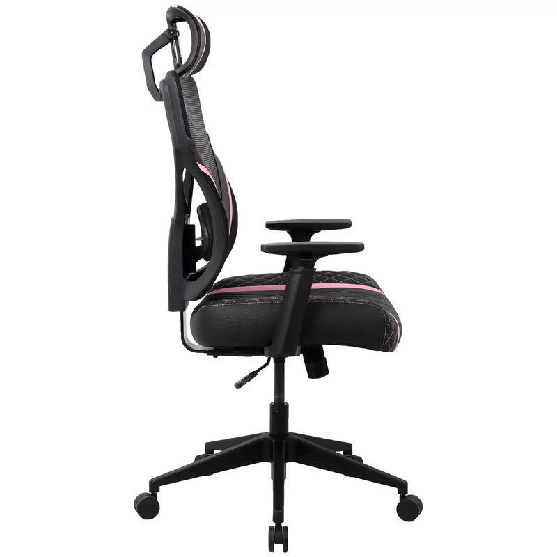 ONEX GE300 Breathable Ergonomic Gaming Chair Black Pink