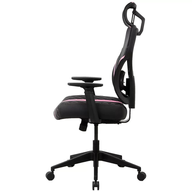 ONEX GE300 Breathable Ergonomic Gaming Chair Black Pink