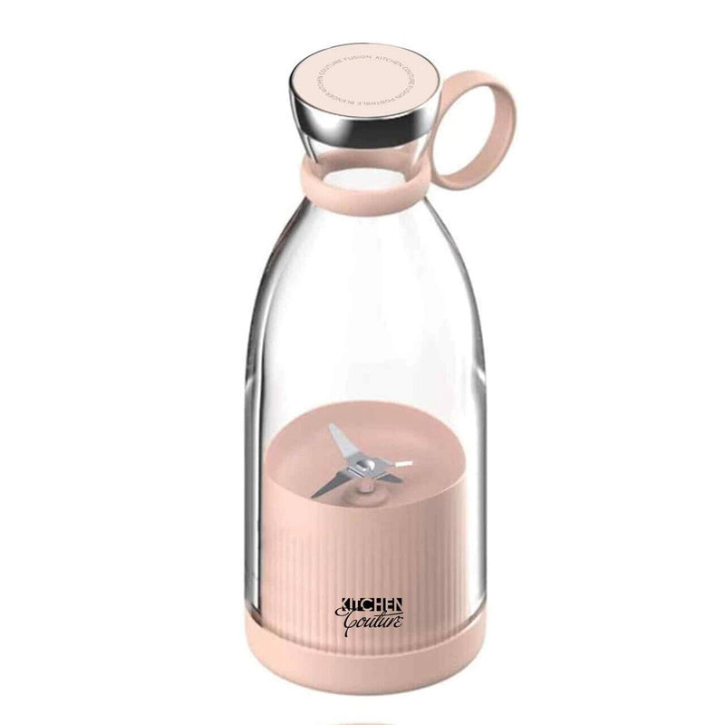Kitchen Couture Fusion Portable Blender Electric Hand Held Mixer Shaker Maker - Pink