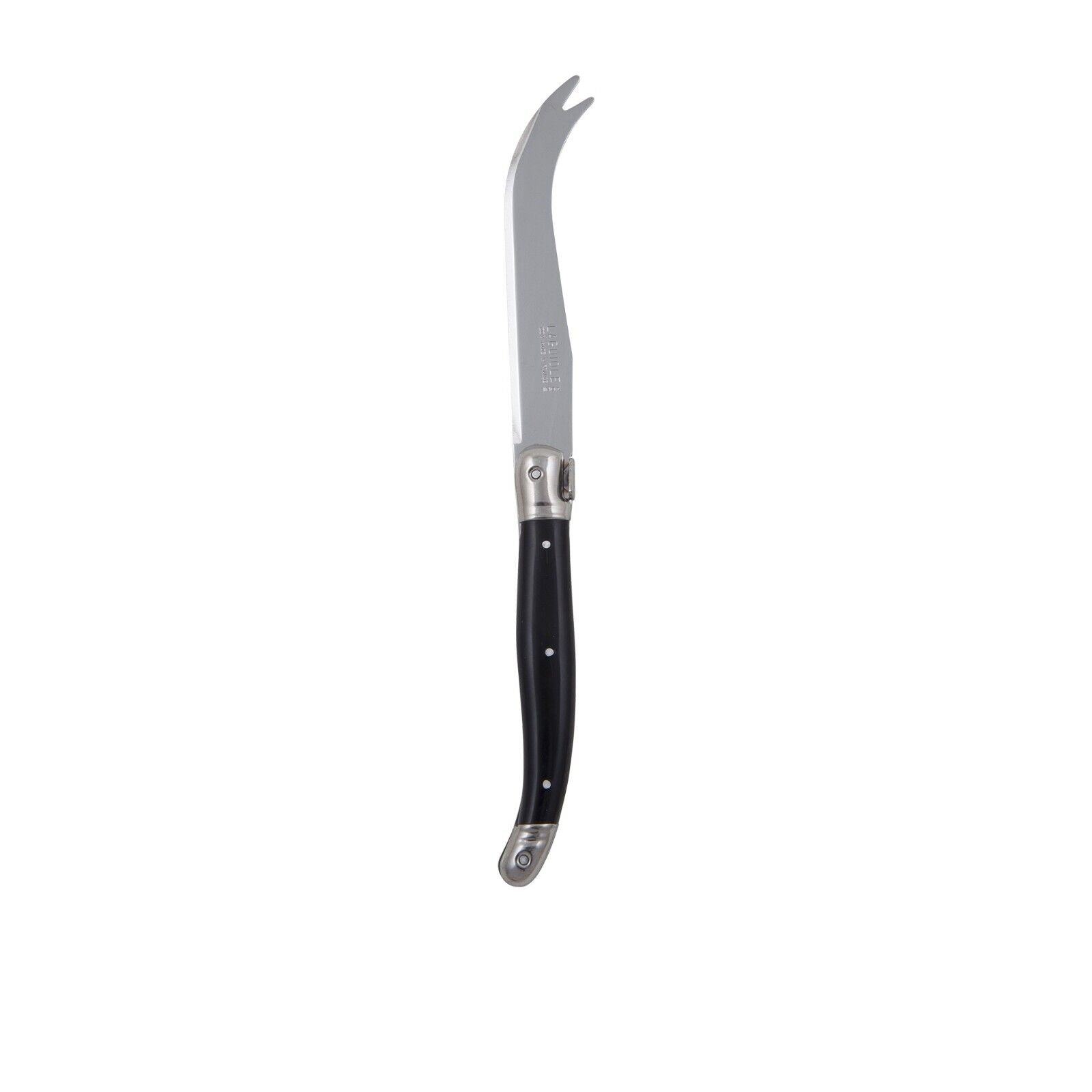 Laguiole by Andre Verdier Debutant Cheese Knife Set 3pc Black
