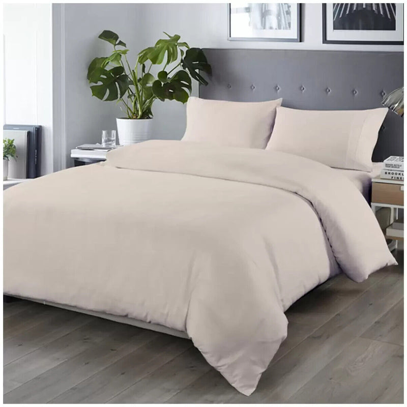 Royal Comfort Bamboo Blended Queen Quilt Cover Set Grey