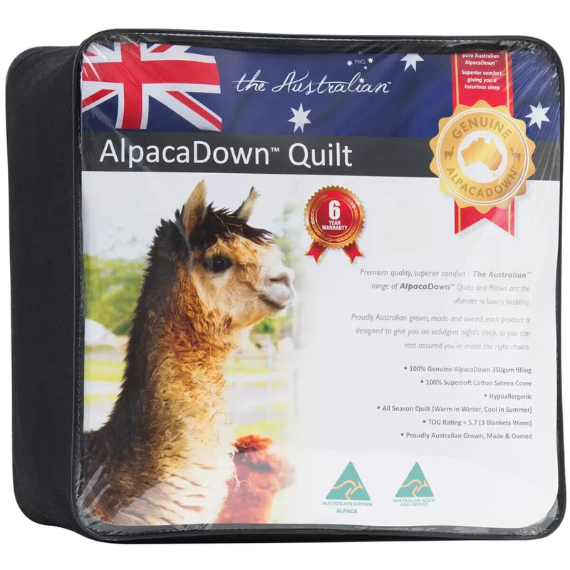 The Australian AlpacaDown Queen Quilt