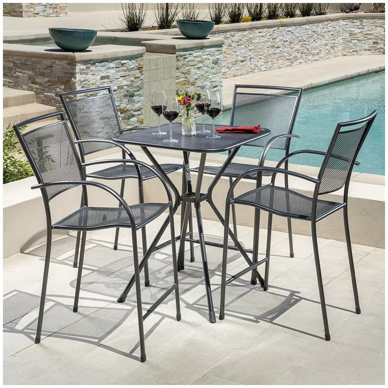 SunVilla Mesh Patio Dining Set 5 Piece