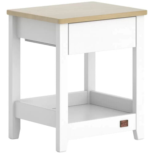 Boori Waratah Linear Bedside Table Barley and Almond