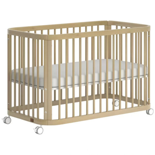 Boori Waratah Sage Compact Cot Bed Almond