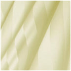 Ramesses 1200 TC Cotton Sateen Stripe King Quilt Cover Set Cream