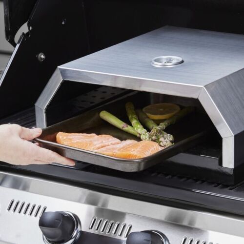 Masrterpro BBQ Pizza Oven Stainless Steel 40X35X16CM