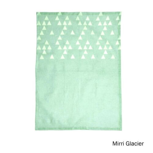 J.Elliot Home 100% Linen Print Tea Towel Mirri Glacier