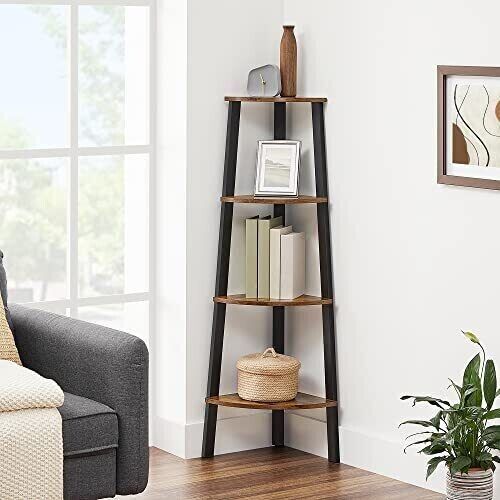 VASAGLE 4 Tier Corner Shelf