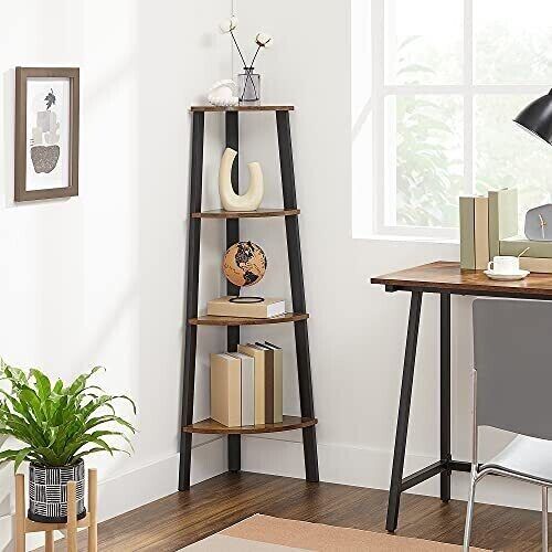 VASAGLE 4 Tier Corner Shelf