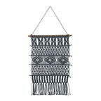 J.Elliot Home Mathias Wall Hanging Charcoal 45 x 65 cm