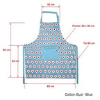 IDC Homewares Cotton Bud Apron Navy