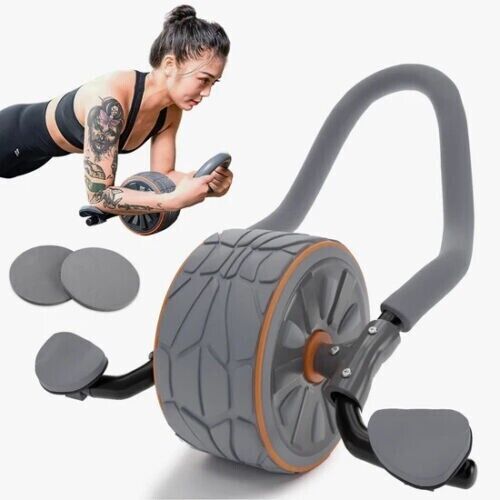 Plank Ab Roller Wheel Equipment for Abdominal Core Strength Training Home Gym Fitness