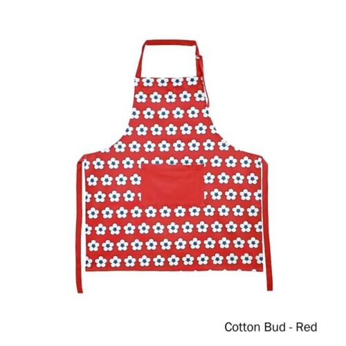 IDC Homewares Cotton Bud Apron Red