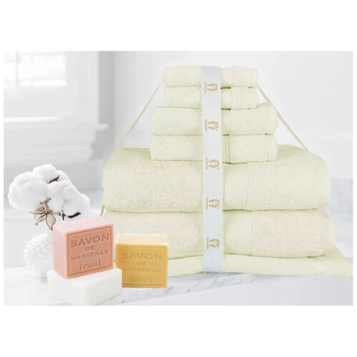 Ramesses 100% Cotton Towel Cream 7 Piece Set