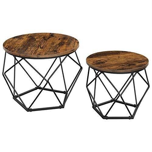 VASAGLE Set of 2 Coffee Tables