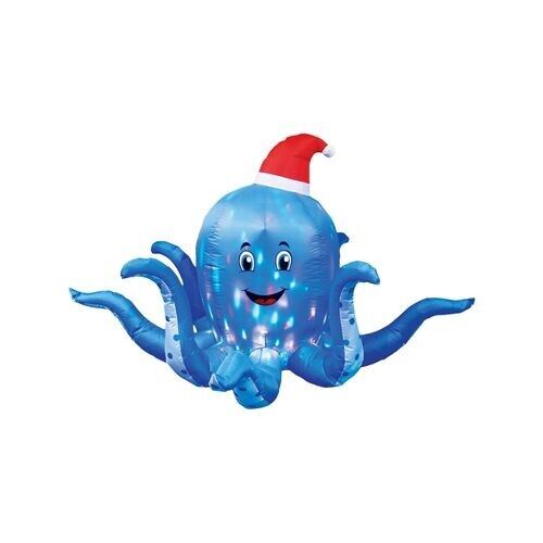 XMAS Christmas Mirabella 1.3m Disco Octopus LED Inflatable