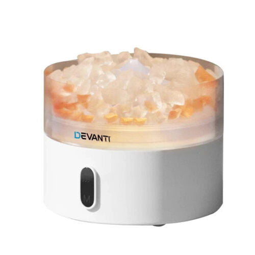 Devanti Aroma Diffuser Aromatherapy Essential Oils Air Humidifier LED Crystal