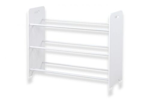 Kids 3x3 Fabric Storage Unit White