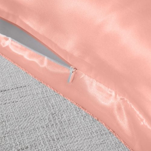 100% Mulberry Pure Silk Pillow Case - Blush