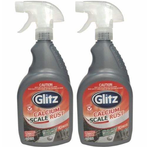 2 X Glitz Calcium Scale & Rust Remover, Eliminates Limescale 750ml Ready To Use