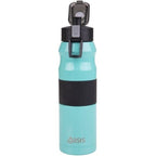 2 x Oasis Insulated Sports Bottle Flip-Top Lid Stainless Steel Flask 600ml - Spearmint