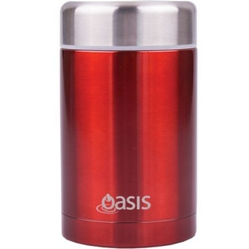 Oasis Stainless Steel Vacuum Insulated Food Container - Charcoal