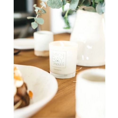 2 x Byron Bay Soy Candles - Harmony - Rose Geranium, Sweet Orange, Ylang-Ylang