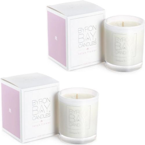 2 x Byron Bay Soy Candles - Lotus Flower