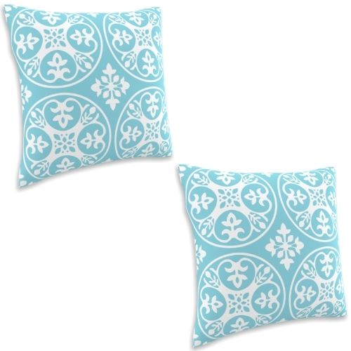 2x Mojo Cushion Cover Throw Pillow Case 45x45cm Decorative Covers Marrakesh Blue