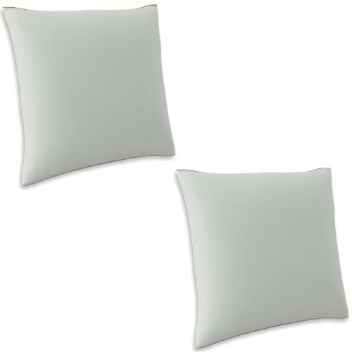 2 x Mojo Cushion Cover Throw Pillow Case 45x45cm, Mist Green Design