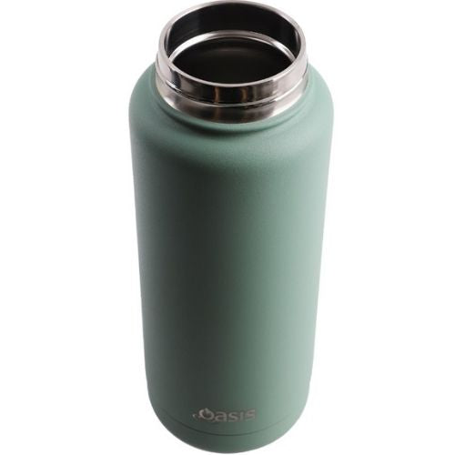 2x Oasis 1.2L Vacuum Insulated Water Bottle Stainless Steel Bottles - Sage Green