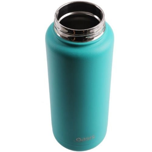 2x Oasis 1.2L Vacuum Insulated Water Bottle Stainless Steel Bottles - Turquoise