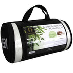 2 x Ramesses Bamboo Memory Foam Pillow Hypoallergenic Pillows For All Seasons