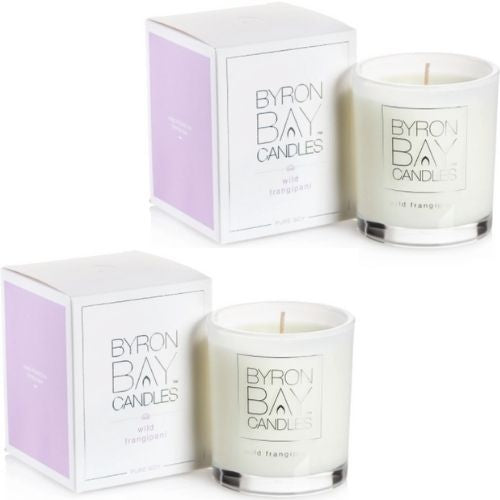 2 x Byron Bay Soy Candles - Wild Frangipani