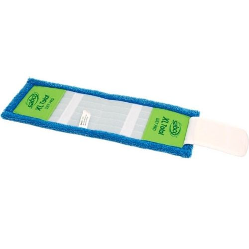 3 x Sabco Microfiber Wet Mopping Refill XL Total Mop Antibacterial Fiber Pad