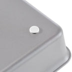 4x Madesmart Narrow Storage Bin Utensil Tray Kitchen Drawer Organiser, Soft Grey